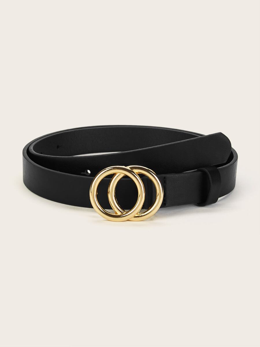 Double Ring Buckle Belt