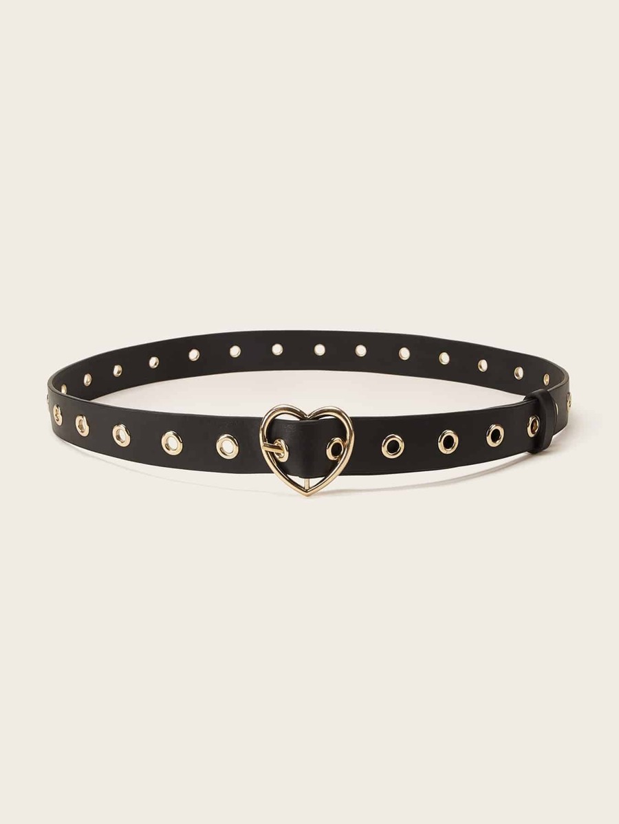 Heart Metal Buckle Belt